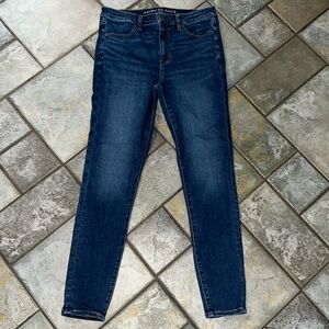 American Eagle Size 12 long high rise jegging🦅